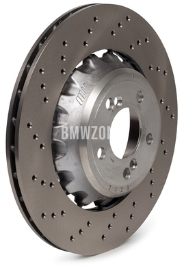 Zadný ľavý brzdový kotúč (370x24mm) M dierovaný (OEM)