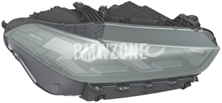 Svetlomet LED pravý G05 LCI/F95 X5 M LCI, G06 LCI/F96 X6 M LCI adaptívny