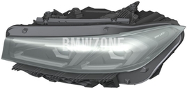 Svetlomet LED ľavý G20 LCI/G21 LCI adaptívny (M SHADOW LINE) (OEM)