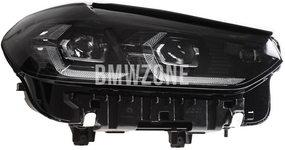 Svetlomet LED pravý G01 LCI/F97 X3 M LCI, G02 LCI/F98 X4 M LCI adaptívny (M SHADOW LINE)