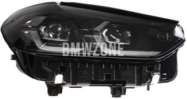 Svetlomet LED pravý G01 LCI/F97 X3 M LCI, G02 LCI/F98 X4 M LCI adaptívny (M SHADOW LINE) (OEM)