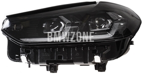Svetlomet LED ľavý G01 LCI/F97 X3 M LCI, G02 LCI/F98 X4 M LCI adaptívny (M SHADOW LINE)