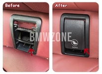 Rear Seat Isofix Cover BMW 52207948756 // Black