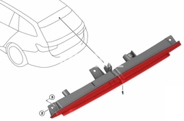 Tretie brzdové svetlo G21/G21 LCI, G81 M3/G81 M3 LCI (OEM)