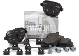 Zadné brzdové platničky (330x20mm kotúč) - 4 vodiace perá (OEM)