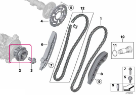 Ozubené koleso vstrekovacieho čerpadla BMW 13528594528 (OEM)