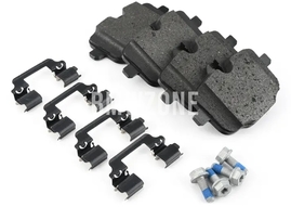 Zadné brzdové platničky (370x24mm kotúč) - 4 vodiace perá (OEM)
