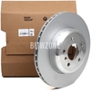 Zadný brzdový kotúč (345x24mm) M-Performance / 185mm brzdový bubon (OEM)