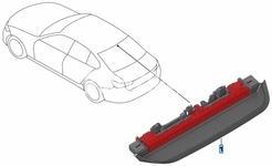 Tretie brzdové svetlo G20/G20 LCI, G80 M3/G80 M3 LCI