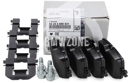 Zadné brzdové platničky (330x20mm kotúč) (OEM)
