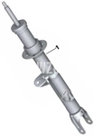 Predný tlmič pruženia ľavý G31/G31 LCI (adaptívny podvozok)