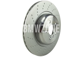 Zadný ľavý brzdový kotúč (370x24mm) M-Performance dierovaný (OEM)
