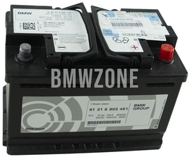 Original BMW AGM-Batterie BMW 61216805461 // AGM (70 AH) (OEM)