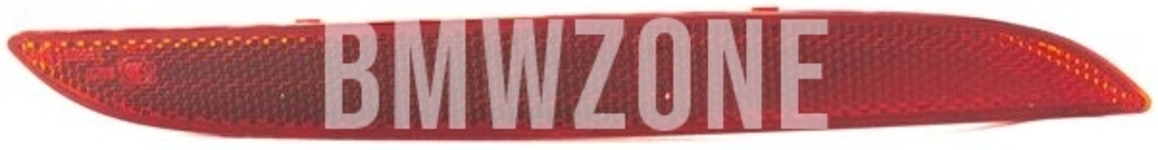Odrazka zadného nárazníka F20 LCI/F21 LCI - pravá štandardný nárazník / ľavá M-Packet nárazník