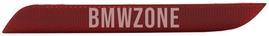 Odrazka zadného nárazníka pravá F10 štandardný nárazník (OEM)