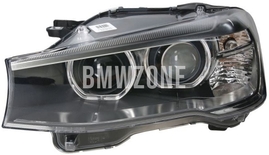 Svetlomet bi-xenón ľavý X3 F25, X4 F26 D1S natáčací (OEM)