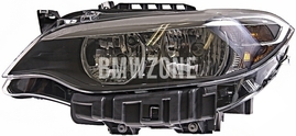 Svetlomet halogén ľavý F22/F23 H7+H15 s motorčekom (OEM)