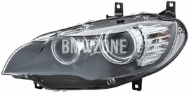 Svetlomet bi-xenón ľavý X5 M E70/X5 M E70 LCI, X6 E71/X6 M E71/X6 E71 LCI/X6 M E71 LCI D1S+H8 natáčací (OEM)