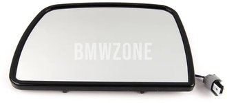 Spiegelglas beheizt plan links BMW 51168247769