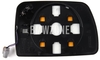 Spiegelglas beheizt plan links BMW 51168247769 (OEM)