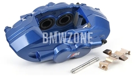 Predný brzdový strmeň pravý (340x30mm kotúč) M-Sport modrý (OEM)