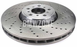 Predný pravý brzdový kotúč (395x36mm) M dierovaný (OEM)
