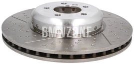 Predný brzdový kotúč (370x30mm) M-Performance dierovaný (OEM)