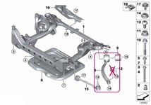 Rameno zavesenia kolies xDrive ľavé zadné Ex rad 3, X1 E84