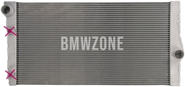 Chladič motora (vody / manuál) 5' F1x 20d/20d ed, 25d, 30d N47N N47S1 N57 N57N (OEM)