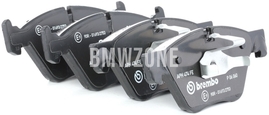 Predné brzdové platničky (330x24mm kotúč)