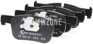 Predné brzdové platničky (300x22mm kotúč)
