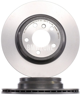 Zadný brzdový kotúč (330x20mm) / 185mm brzdový bubon