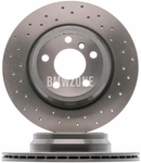 Zadný brzdový kotúč (330x20mm) / 185mm brzdový bubon dierovaný