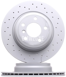 Zadný brzdový kotúč (330x20mm) / 185mm brzdový bubon dierovaný