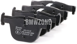 Zadné brzdové platničky (330x20mm kotúč)