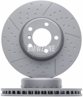 Predný brzdový kotúč (340x30mm) M-Sport dierovaný