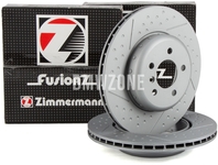 Zadný brzdový kotúč (345x24mm) M-Performance dierovaný / 185mm brzdový bubon