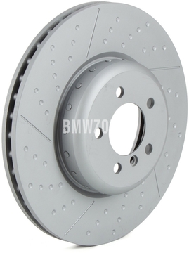 Predný brzdový kotúč (370x30mm) M-Performance dierovaný