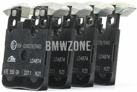 Zadné brzdové platničky (370x24mm M brzdy)