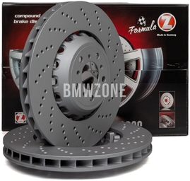 Predný ľavý brzdový kotúč (400x36mm) M dierovaný
