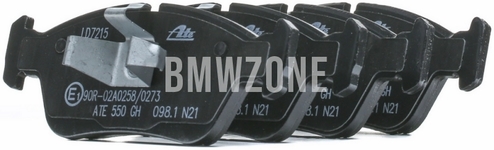 Predné brzdové platničky (292x22mm kotúč)