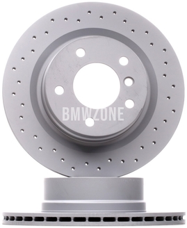 Zadný brzdový kotúč (300x20mm) / 161mm brzdový bubon dierovaný