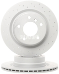 Zadný brzdový kotúč (300x20mm) / 161mm brzdový bubon dierovaný