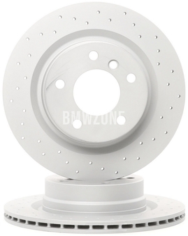 Zadný brzdový kotúč (300x20mm) / 161mm brzdový bubon dierovaný
