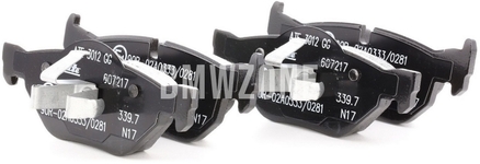 Zadné brzdové platničky (300x20mm kotúč)