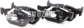 Zadné brzdové platničky (300x20mm kotúč)
