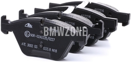 Predné brzdové platničky (300x24mm / 330x24mm kotúč)