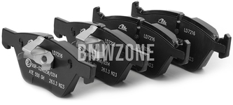 Predné brzdové platničky (300x24mm / 330x24mm kotúč)