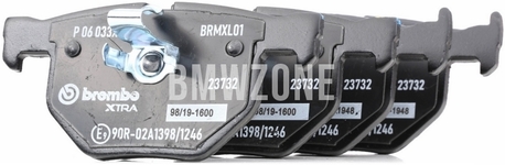 Zadné brzdové platničky (320x20mm kotúč)