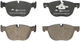 Predné brzdové platničky (332x30mm / 348x30mm kotúč)